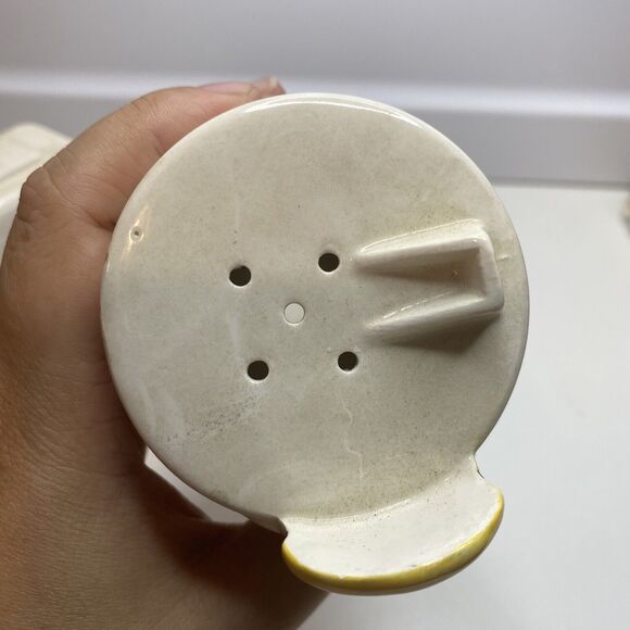 Vtg."The Tastesetter" Salt Pepper Shakers Farmer & Wife Cottagecore - Picture 8 of 11